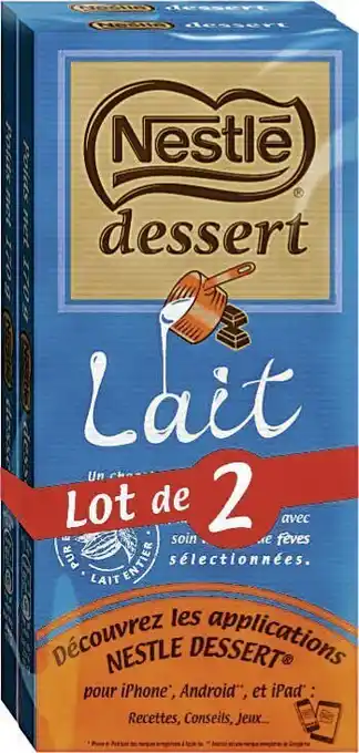 Casino Supermarchés Chocolat Lait offre