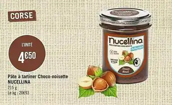 Casino Supermarchés Pâte à Tartiner Choco-noisette Nucellina offre