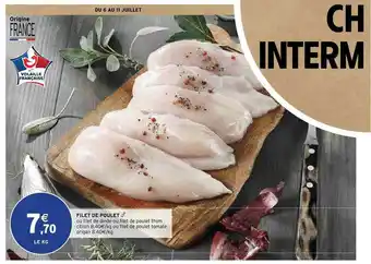 Intermarché Contact Filet De Poulet offre