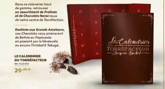 Le calendrier du torréfacteur