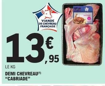 E.Leclerc Demi chevreau offre