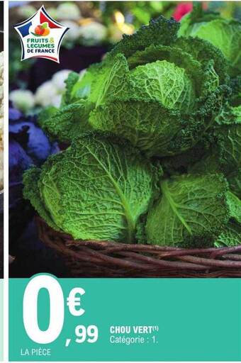 E.Leclerc Chou vert offre