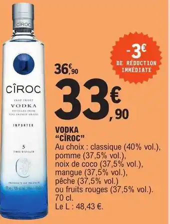 E.Leclerc Vodka offre