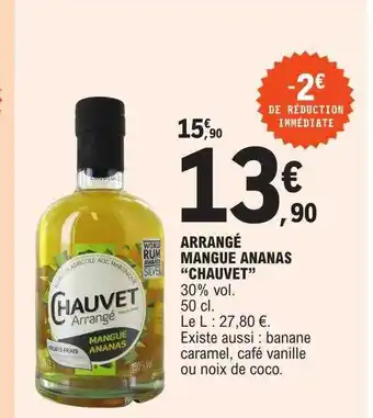 E.Leclerc Arrangé mangue ananas offre