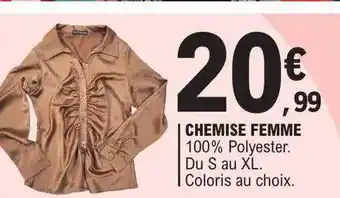 E.Leclerc Chemise femme offre