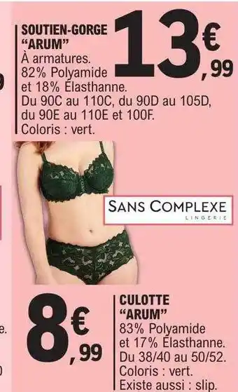 E.Leclerc Soutien-gorge offre