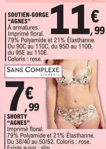 E.Leclerc Soutien-gorge offre