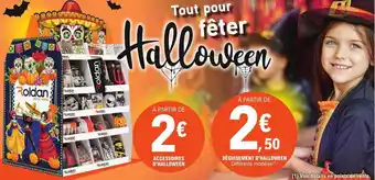 E.Leclerc Accessoires d'halloween, déguisement d'halloween offre