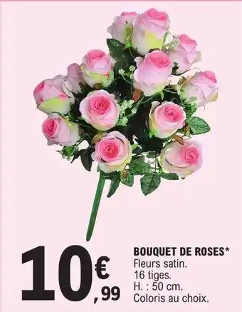 E.Leclerc Bouquet de roses offre