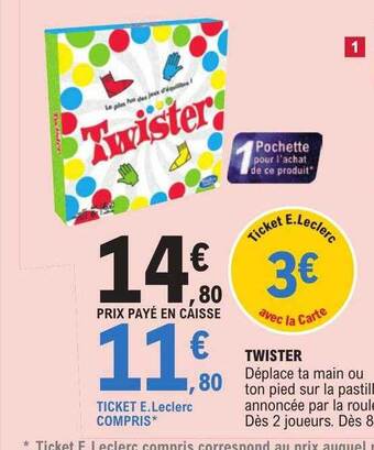 E.Leclerc Twister offre