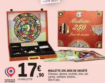 Mallette 250 jeux de société