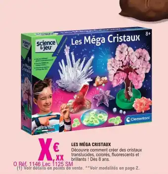 E.Leclerc Les méga cristaux offre