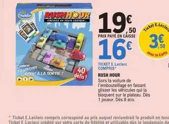 E.Leclerc Rush hour offre