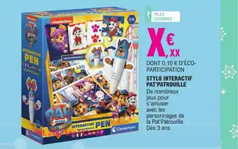 E.Leclerc Stylo interactif pat'patrouille offre