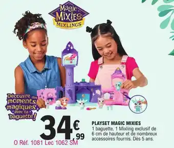 E.Leclerc Playset magic mixies offre