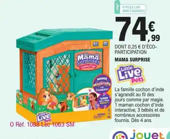 E.Leclerc Mama surprise little live pets offre