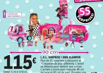 E.Leclerc L.o.l surprise ! omg glamper offre