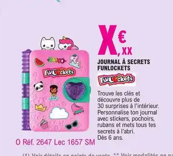 Journal Ă secrets funlockets