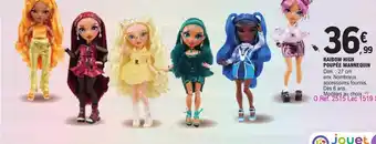 E.Leclerc Rainbow high poupée mannequin offre