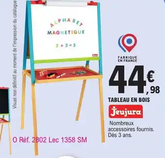 E.Leclerc Tableau en bois jeujura offre