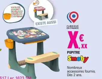 Pupitre smoby