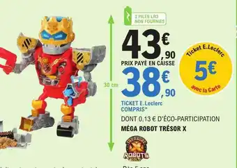 E.Leclerc Méga robot trésor x offre