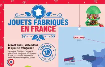 E.Leclerc Jouets fabriqués en france offre