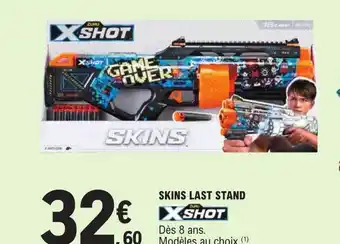 E.Leclerc Skins last stand xhot offre