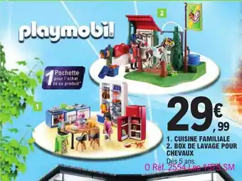 E.Leclerc Cuisine familiale, box de lavage pour chevaux offre