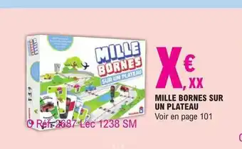 E.Leclerc Mille bornes sur un plateau offre