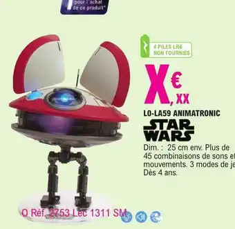 E.Leclerc Lo-la59 animatronic star wars offre