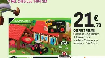 E.Leclerc Coffret ferme offre