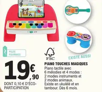 E.Leclerc Piano touches magiques offre
