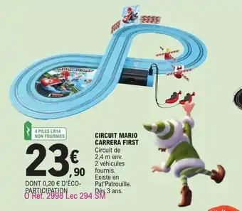 E.Leclerc Circuit mario carrera first offre