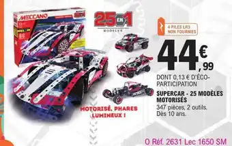 E.Leclerc Supercar - 25 modèles motorisés offre