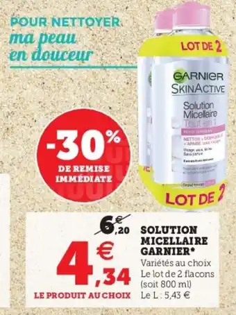 Solution micellaire garnier