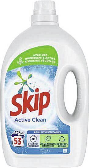 Casino Supermarchés Lessive Liquide Science & Nature Active clean offre