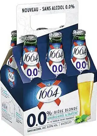 Casino Supermarchés Bière Blonde sans alcool 0,0% vol. offre