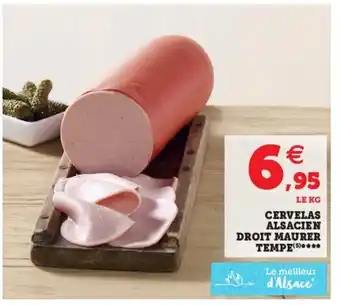 Cervelas alsacien droit maurer tempe