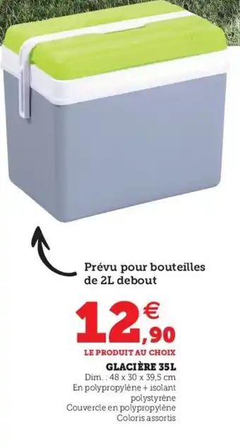 Super U Glacière 35L offre