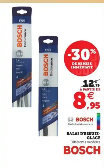 Super U Balai d'essuie glace offre