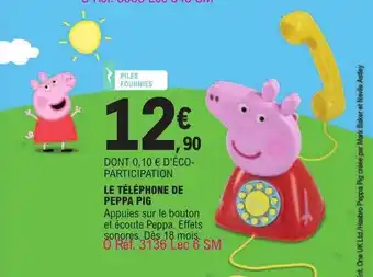 Le téléphone de peppa pig