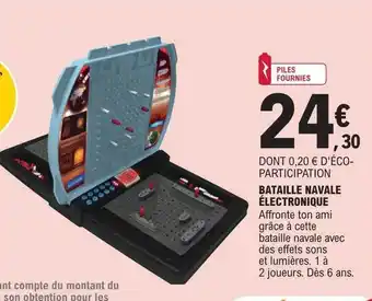 E.Leclerc Bataille navale électronique offre