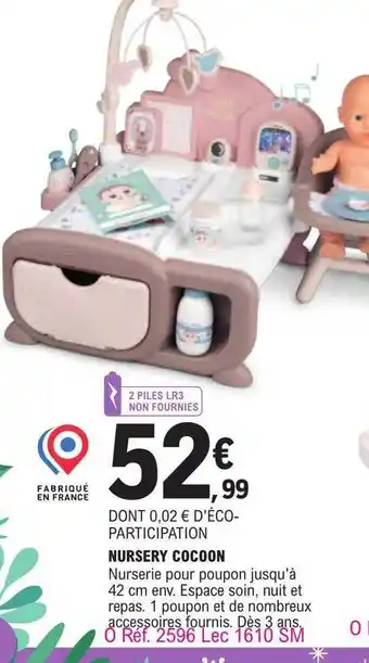 E.Leclerc Nursery cocoon offre