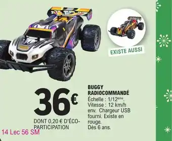 E.Leclerc Buggy radiocommandé offre