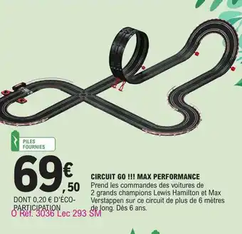 Circuit go !!! max performance