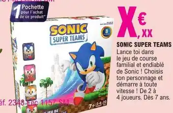 E.Leclerc Sonic super teams offre