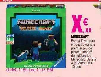 E.Leclerc Minecraft offre