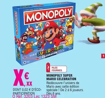 Monopoly super mario célébration