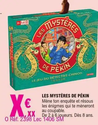 E.Leclerc Les mystères de pékin offre